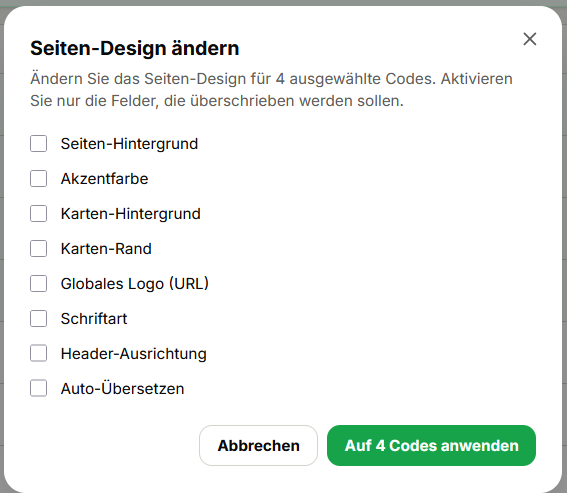 Vorschläge für die Metadaten
Slug: qr-codes-massenbearbeitung
SEO-Titel (58 Zeichen): QR-Codes gesammelt bearbeiten: Massenbearbeitung erklärt
Meta-Beschreibung (153 Zeichen): Firmendaten, Design oder Zielseite bei vielen QR-Codes auf einmal ändern: was die Massenbearbeitung kann, wann sie sich lohnt und was sie Ihnen erspart.
Hundert QR-Codes, eine Änderung: So funktioniert die Massenbearbeitung
Wer die PPWR ernst nimmt, hat schnell nicht mehr drei QR-Codes, sondern dreißig. Oder dreihundert. Jede Verpackung, jede Größe, jede Variante bekommt ihren eigenen Code mit eigener Zielseite. Das ist richtig so, denn die Pflichtangaben gehören zur einzelnen Verpackung.
Spannend wird es in dem Moment, in dem sich etwas ändert, das alle Codes betrifft. Die Firma zieht um. Die Service-Adresse für Rückfragen wechselt. Das Logo wird überarbeitet. Dann stehen Sie vor der Frage: Jeden Code einzeln öffnen, ändern, speichern? Bei zwanzig Codes ist das ein lästiger Nachmittag. Bei zweihundert ist es ein Fehlerrisiko, das sich niemand leisten sollte.
Genau dafür gibt es die Massenbearbeitung.
Was die Massenbearbeitung ist
Sie wählen in Ihrer QR-Code-Übersicht beliebig viele Codes per Häkchen aus und ändern bestimmte Inhalte für alle auf einmal. Die ausgewählten Codes übernehmen die Änderung sofort, die gedruckten QR-Codes auf Ihren Verpackungen bleiben dabei unverändert. Neu gedruckt wird nichts.
Damit Sie die richtigen Codes schnell finden, lässt sich die Liste filtern: nach Titel oder Verpackungs-ID, nach Zieltyp (PPWR-Zielseite, externe Weiterleitung oder Datei) und nach Kategorie. Pro Durchgang können Sie bis zu 100 Codes bearbeiten.
Welche Möglichkeiten es gibt
1. Zielseiten-Inhalte zentral ändern
Das ist der wichtigste Hebel. Sie ändern die Angaben, die auf vielen Scan-Seiten identisch sind:
Angaben zum Erzeuger der Verpackung: Firmenname, Straße, PLZ und Ort
Elektronischer Kontakt: zum Beispiel eine neue Service-Adresse oder Website
Überschrift und Mini-Überschrift der Scan-Seite
Einzelne Felder mit gleicher Bezeichnung, etwa „Material" oder „Qualität", über alle ausgewählten Codes hinweg
Wichtig dabei: Individuelle Angaben wie Verpackungs-ID oder Artikelnummer bleiben unangetastet. Sie überschreiben nur das, was Sie bewusst auswählen.
2. Seiten-Design vereinheitlichen
Hintergrundfarbe, Akzentfarbe, Kartenstil, Schriftart, Ausrichtung des Kopfbereichs, automatische Übersetzung und ein globales Logo lassen sich für alle ausgewählten Scan-Seiten gleichzeitig setzen. Auch hier gilt: Nur die Felder, die Sie aktivieren, werden überschrieben. Alles andere bleibt, wie es ist.
3. QR-Design übertragen
Sie haben einen Code gestaltet, der genau Ihrem Corporate Design entspricht, mit Farben, Formen der Eckmarkierungen und Logo in der Mitte? Dann wählen Sie ihn als Vorlage und übertragen das Design mit einem Klick auf alle anderen ausgewählten Codes.
4. Ordnen und aufräumen
Codes lassen sich gesammelt in Kategorien und Ordner verschieben, zum Beispiel nach Produktlinie, Kunde oder Werk. Nicht mehr benötigte Codes können Sie gebündelt in den Papierkorb legen. Sie bleiben dort weiterhin scanbar und lassen sich wiederherstellen. Eine Verpackung, die noch irgendwo im Umlauf ist, führt also nie ins Leere.
Welche Vorteile das bringt
Zeit. Eine Adressänderung für 150 Codes dauert wenige Minuten statt mehrerer Stunden. Und sie lässt sich sofort erledigen, statt irgendwann, wenn gerade Luft ist.
Einheitlichkeit. Beim Einzelbearbeiten schleichen sich fast zwangsläufig Unterschiede ein: ein Tippfehler in der Postleitzahl hier, eine alte Telefonnummer dort. Bei der Massenbearbeitung steht auf allen Seiten derselbe, geprüfte Text.
Rechtssicherheit. Nach der PPWR müssen Angaben wie Name, Postanschrift und elektronischer Kontakt stimmen, und zwar auf jeder Verpackung. Eine veraltete Adresse auf einem Teil Ihrer Codes ist kein Schönheitsfehler, sondern eine fehlerhafte Pflichtangabe. Wer zentral ändert, schließt diese Lücke.
Nachvollziehbarkeit. Jede Änderung wird pro Code in der Versionshistorie gespeichert und als Massenbearbeitung gekennzeichnet. Fragt eine Behörde nach, was zu einem bestimmten Zeitpunkt auf der Scan-Seite stand, können Sie es belegen, auch für Änderungen, die Sie für hundert Codes auf einmal vorgenommen haben.
Ein stimmiger Markenauftritt. Kunden, die mehrere Ihrer Produkte scannen, sehen überall dasselbe Erscheinungsbild. Das wirkt professionell und schafft Vertrauen, gerade im B2B-Umfeld.
Warum Sie das nutzen sollten
Der eigentliche Vorteil eines dynamischen QR-Codes liegt darin, dass Sie Inhalte ändern können, ohne neu zu drucken. Dieser Vorteil verpufft, wenn das Ändern selbst zum Aufwand wird. Wer vor jeder Anpassung hundert Einzelschritte vor sich hat, schiebt sie auf, und genau so entstehen veraltete Angaben.
Einige typische Anlässe aus der Praxis:
Umzug oder neue Firmierung
neue zentrale Kontaktadresse für Verpackungsfragen
Relaunch des Corporate Designs oder ein neues Logo
Umstellung eines Materials über eine ganze Produktlinie
Aufräumen nach Sortimentsbereinigung
In all diesen Fällen entscheidet die Massenbearbeitung darüber, ob die Änderung heute erledigt ist oder in drei Monaten noch halb.
Für wen sich das lohnt
Die Massenbearbeitung ist ab dem Master-Tarif enthalten. Sie lohnt sich für jedes Unternehmen, das mehr als eine Handvoll Codes pflegt: Hersteller mit breitem Sortiment, Verpackungshändler mit vielen Varianten, Lohnabfüller, die für mehrere Marken arbeiten. Je mehr Codes, desto größer der Unterschied.
So gehen Sie vor
Öffnen Sie in Ihrem Konto Meine QR-Codes und klicken Sie auf Massenbearbeitung.
Filtern Sie die Liste und setzen Sie Häkchen bei den gewünschten Codes, oder wählen Sie alle aus.
Wählen Sie die Aktion: Zielseite, Seiten-Design, QR-Design, Verschieben oder Papierkorb.
Aktivieren Sie nur die Felder, die sich ändern sollen, und tragen Sie die neuen Werte ein.
Bestätigen Sie. Die Änderungen sind sofort auf allen Scan-Seiten live.
Ein Tipp zum Schluss: Legen Sie schon beim Anlegen neuer Codes Kategorien und Ordner an. Je sauberer Ihre Struktur, desto schneller finden Sie später genau die Codes, die eine Änderung betrifft.
Sie möchten die Massenbearbeitung ausprobieren? Im Master-Tarif ist sie enthalten. Bei Fragen erreichen Sie uns jederzeit unter info@ppwr-qrcode.de.